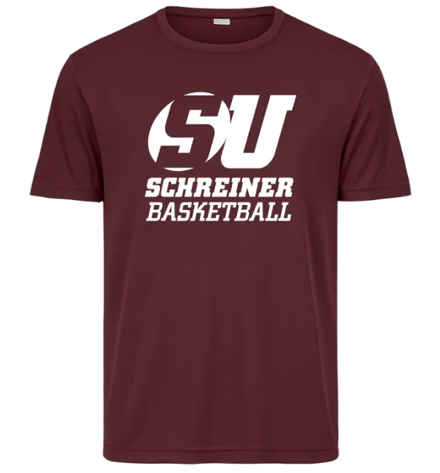 Schreiner Basketball Maroon T-Shirt