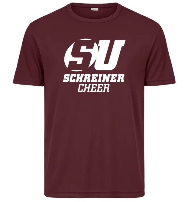 Schreiner Cheer Maroon T-Shirt