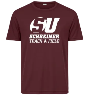 Schreiner Track & Field Maroon T-Shirt