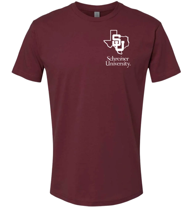 (B) SU Texas Maroon T-Shirt